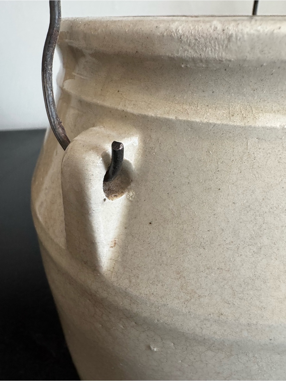 H.A. Johnson & Co. Boston "Home Made Preserves" stoneware crock - Picture 14 of 16